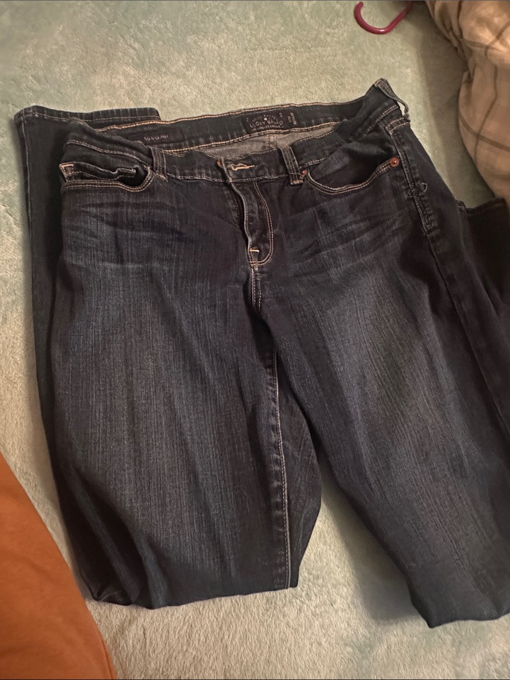 Lucky Brand Women's Straight Leg Dark Indigo Jeans